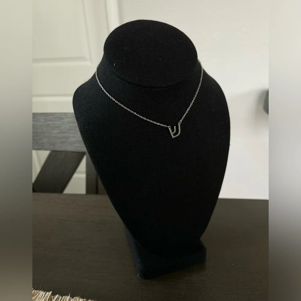 Hebrew Letter ‘Shin’ Necklace | Silver - Picture 1 of 4